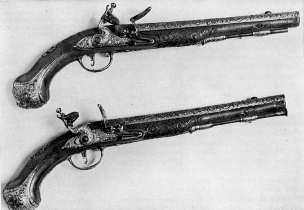 Пистолеты работы тульских мастеров