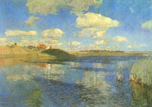 Исаак Ильич Левитан - Озеро. 1900 г.