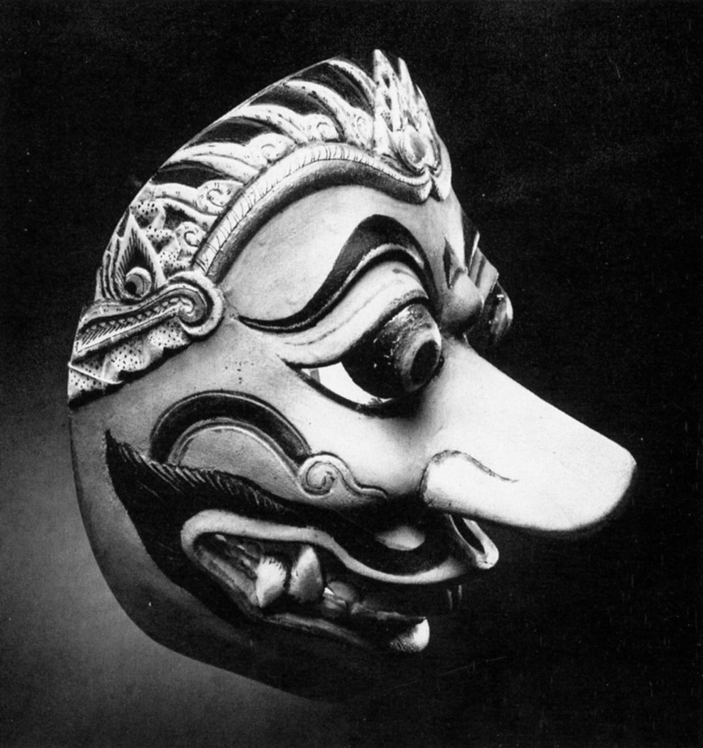 Masks of the wayang-topeng theatre
