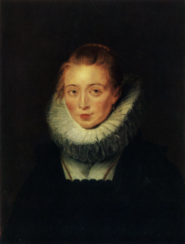 PETER PAUL RUBENS. 1577-1640 Portrait of a Lady-in-Waiting to the Infanta Isabella. Ca. 1625