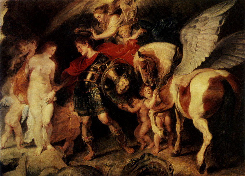 PETER PAUL RUBENS. 1577-1640  Perseus and Andromeda. 1620-21 