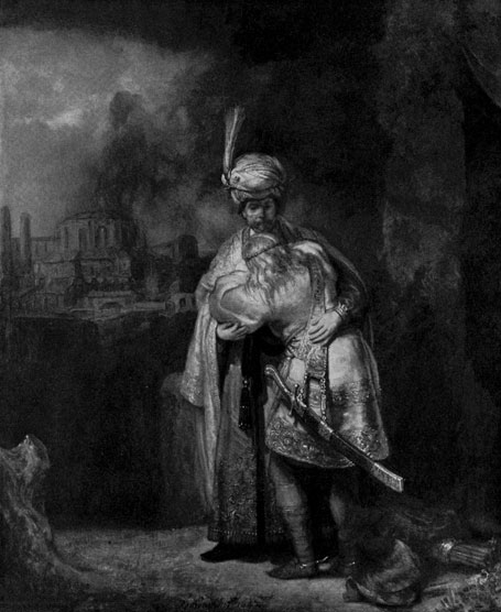 REMBRANDT HARMENSZ VAN RIJN. 1606-1669 David's Farewell to Jonathan