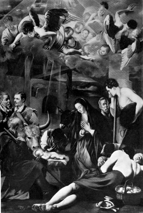 JUAN BAUTISTA DEL MAINO. 1578-1641  The Adoration of the Shepherds