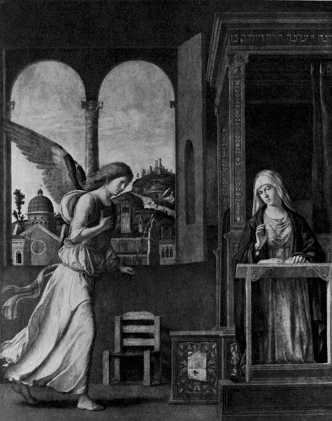 СIMА DA CONEGLIANO. Ca. 1459 - со. 1518  The Annunciation