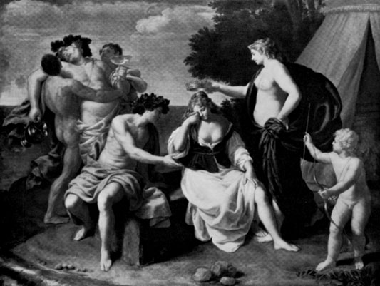 ALESSANDRO TURCHI. 1578-1649 Bacchus and Ariadne