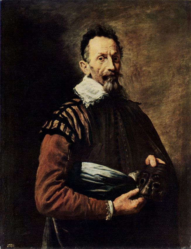 DOMENICO FETTI. 1589-1623 Portrait of an Actor. 1622-23 
