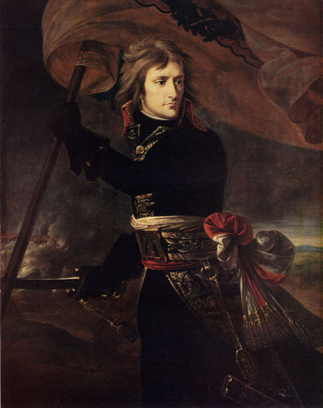 JEAN-ANTOINE GROS. 1771-1835 Napoleon at Arcole