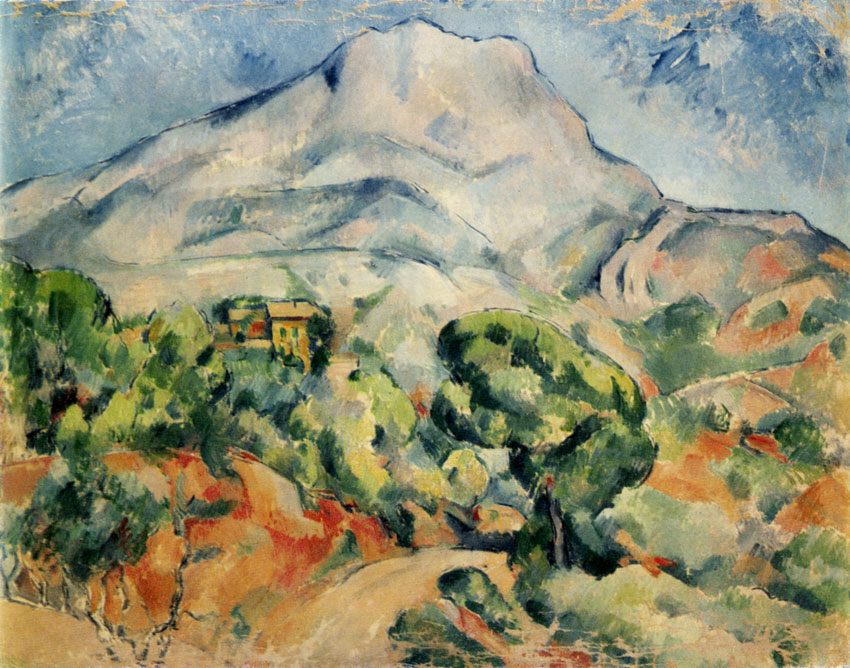PAUL CEZANNE. 1839-1906  Mount Sainte-Victoire. 1900 
