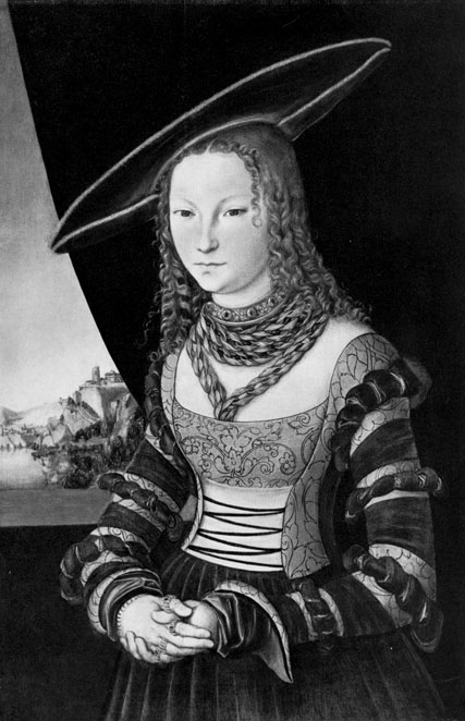 LUCAS CRANACH THE ELDER. 1472-1553 Portrait of a Lady