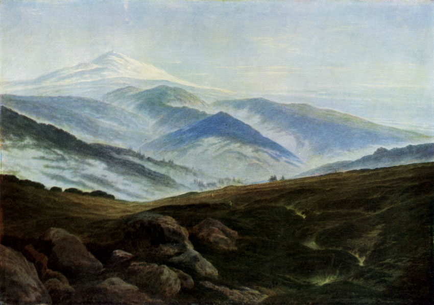 CASPAR DAVID FRIEDRICH. 1774-1840 Riesengebirge. 1835