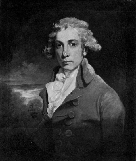 JOHN HOPPNER. 1758-1810  Portrait of Richard Brinsley Sheridan