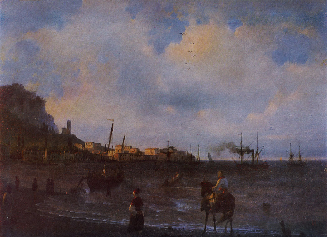 Ялта. 1838  Холст, масло. 47×67