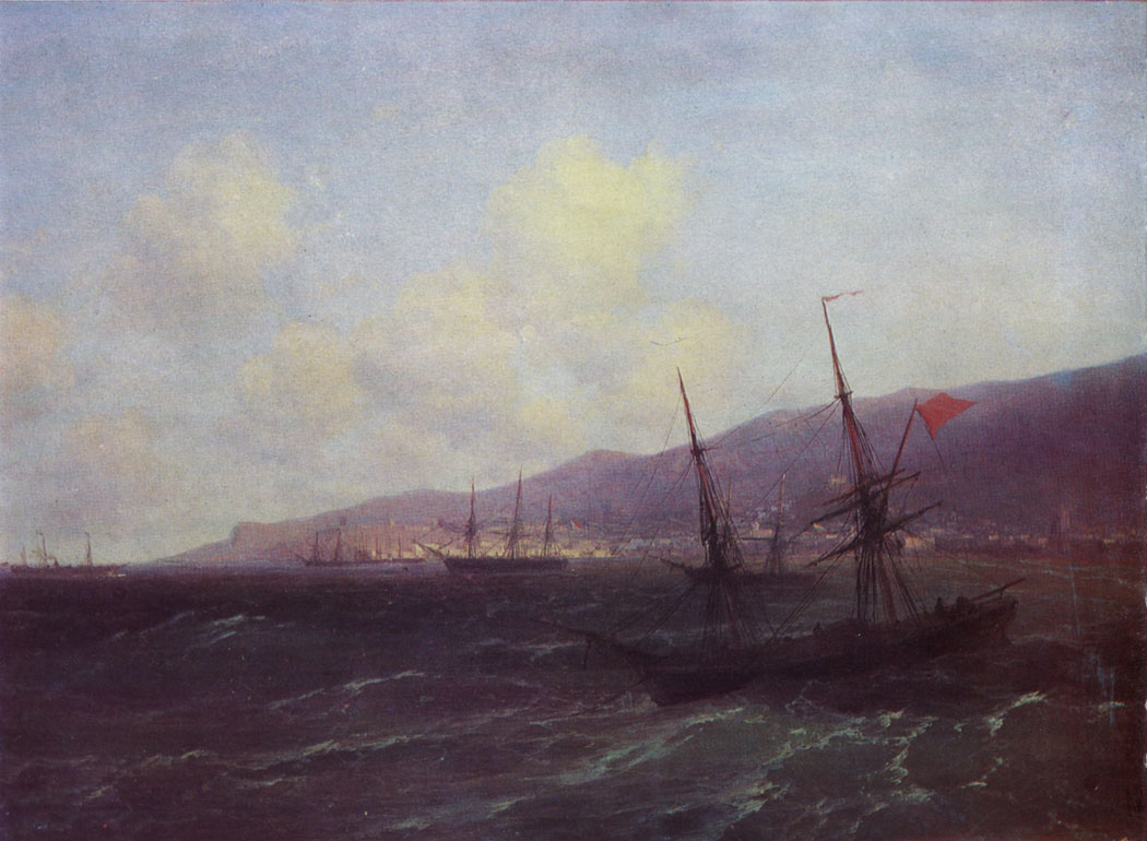 Feodosia. 1875  Oil on canvas.