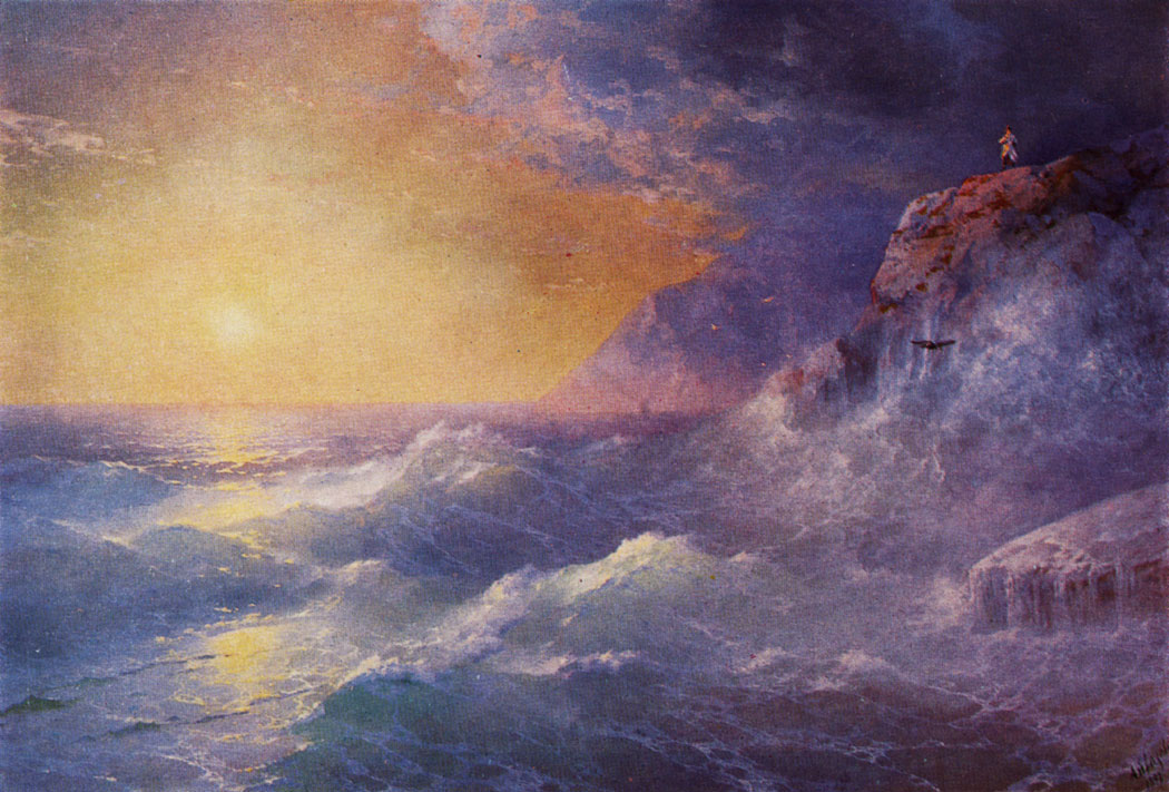 Наполеон на острове св. Елены. 1897  Холст, масло. 214×327