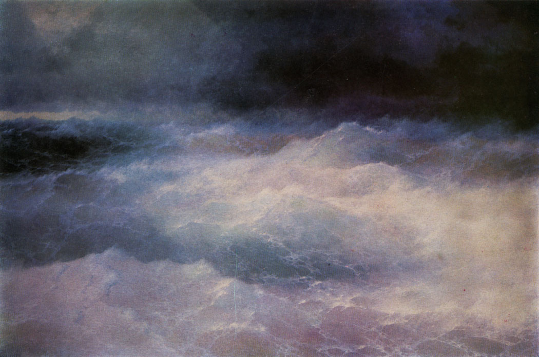 Amid the Waves. 1898  Oil on canvas. 285×429
