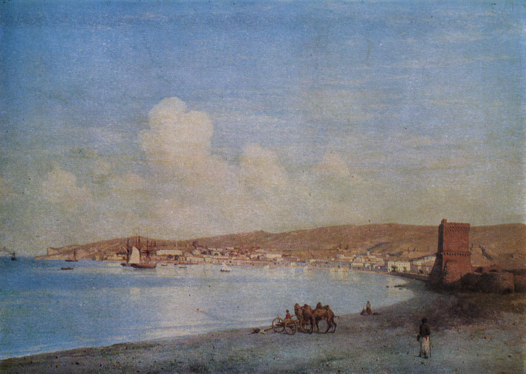Feodosia. 1866  Oil on canvas. 49×65,5