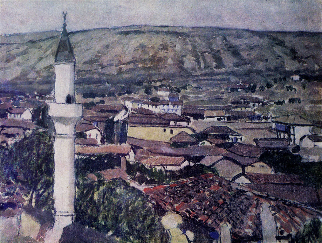 Bakhchisarai.  Oil on canvas. 51×66