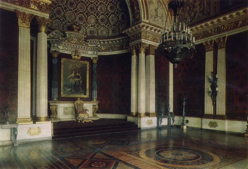 B. Rastrelli. 1700-1771 The Winter Palace in St. Petersburg.  1754-62 