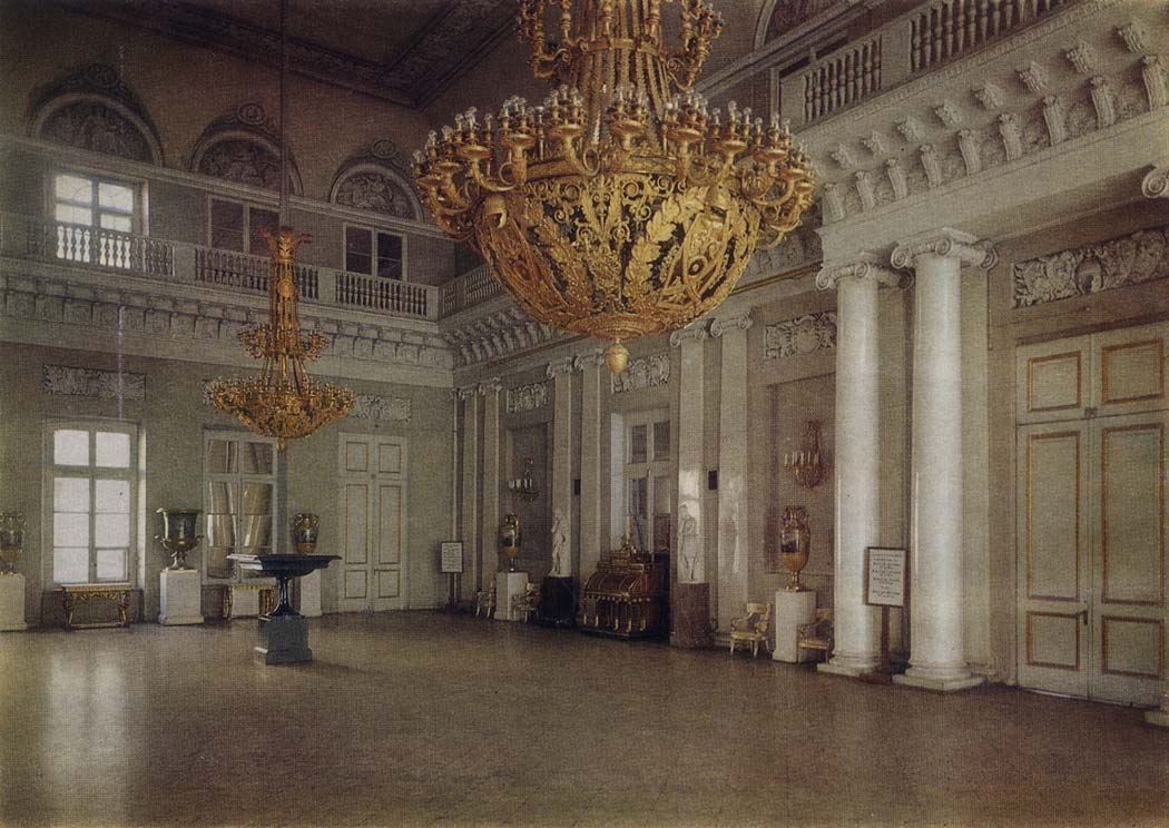 A. Montferrand. 1786-1858 V. Stasov. 1769-1848 The Field-Marshal's Hall 1833-34 