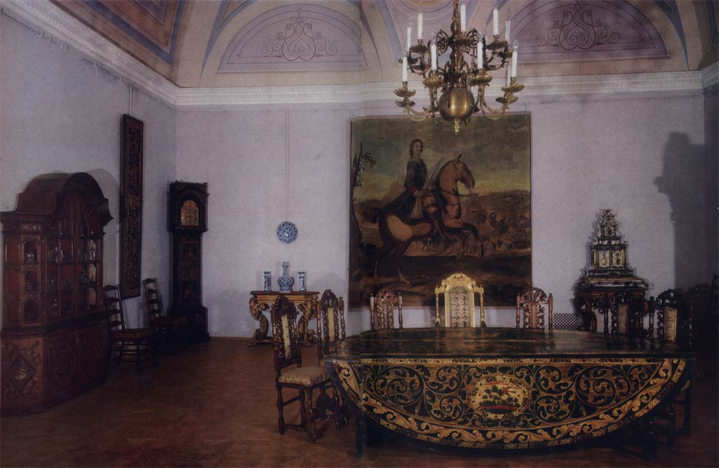 Hall of the Exhibition 'Russian Culture in the Early 18th Century' 