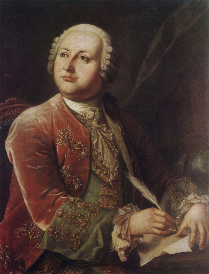Anonymous Portrait of Mikhail Lomonosov. Second half of the 18th century 