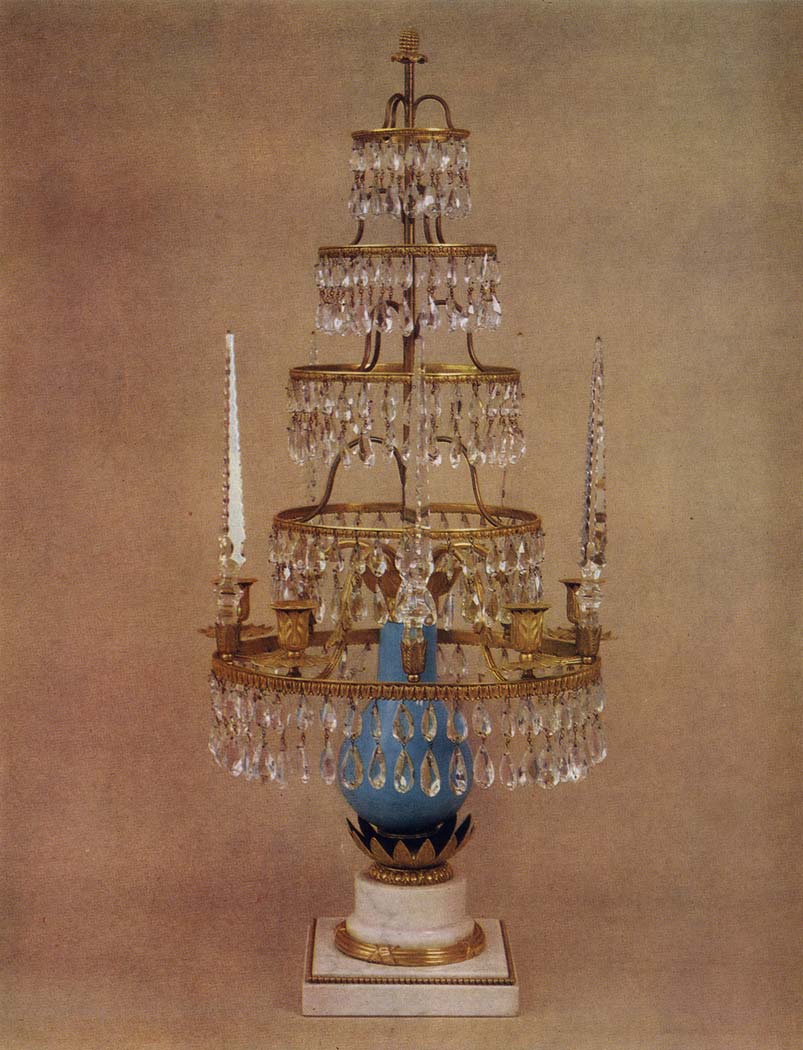 Girandole Second half of the 18th century Imperial Glass Works, St. Petersburg 