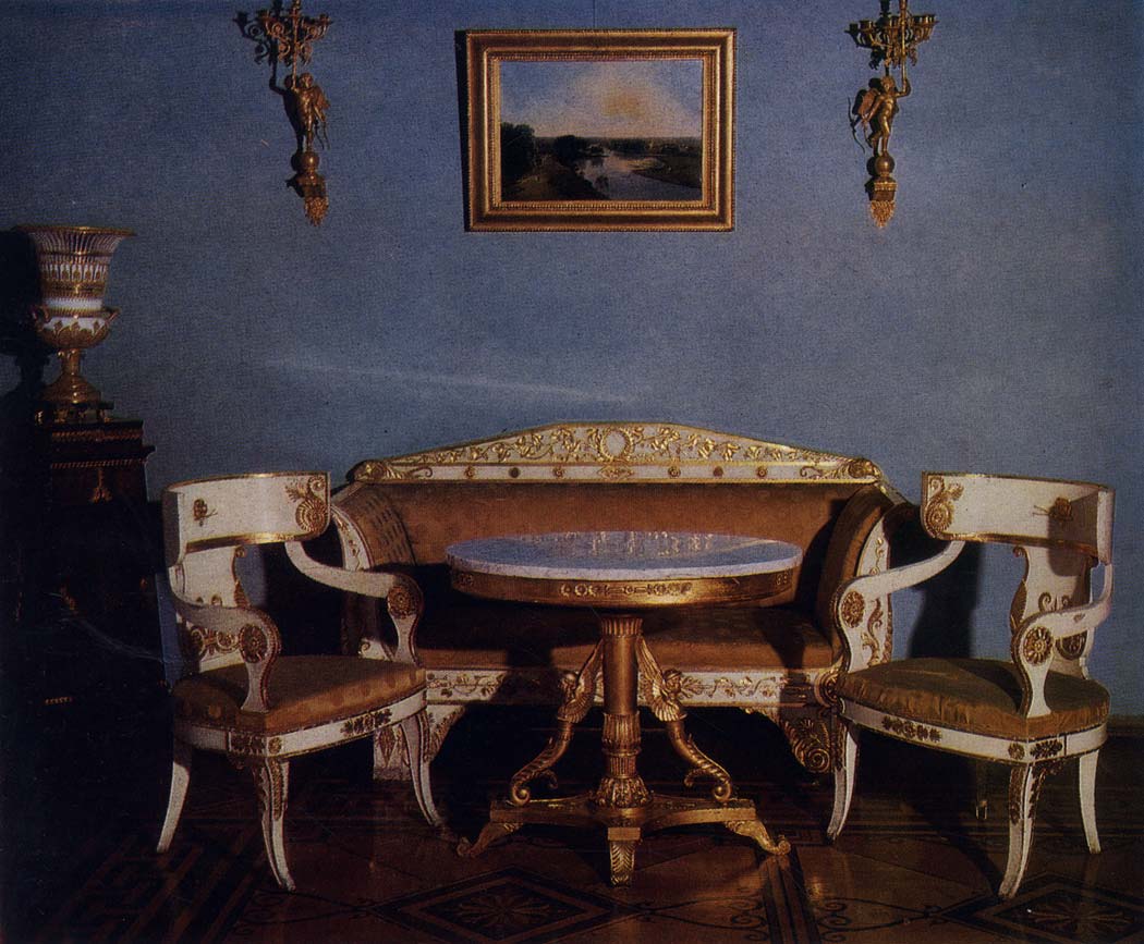 Bureau. Mid-19th century Workshop of the Hambs, St. Petersburg 