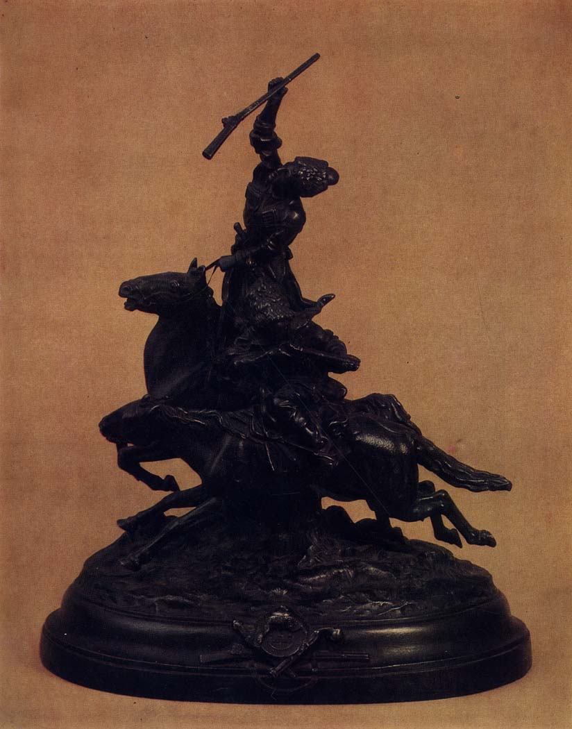 Козлов Н. Скульптурная группа. 1881 По модели Е. А. Лансере г. Касли