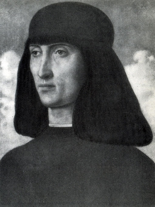 Д.  Беллини.  Мужской  портрет.  После  1500 г.