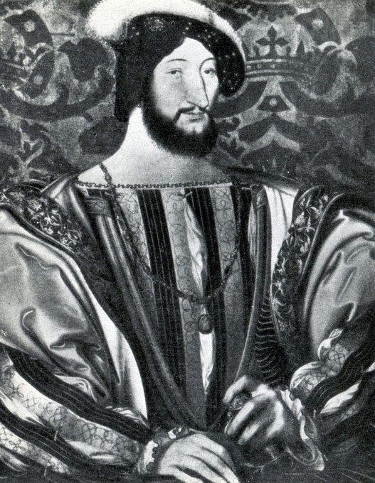 Ж. Клуэ Младший. Портрет Франциска I. Ок.  1525 г.