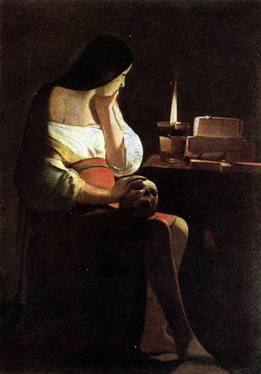 Ж.  де  Латур.  Мария  Магдалина. 1634-1635  гг.