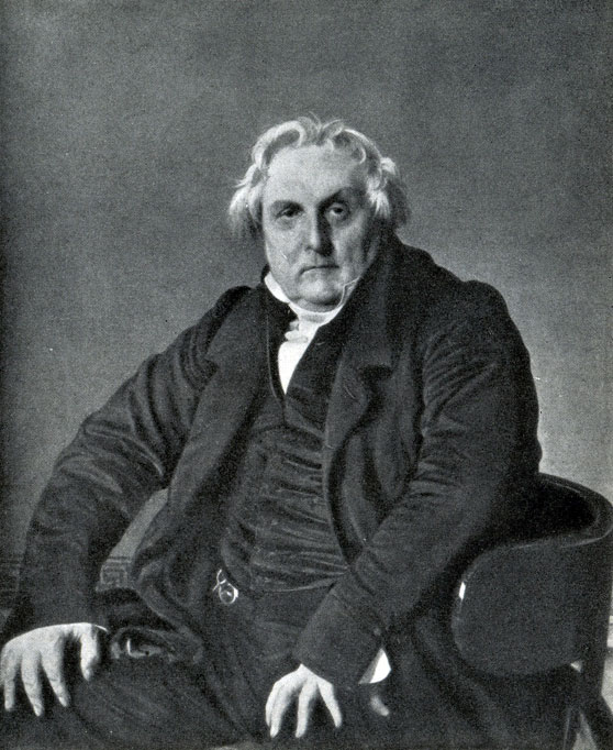 Д.  Энгр.  Портрет  Бертена.  1832  г.