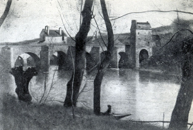 К.  Коро.  Мост  в  Манте.  1868-1870  гг.