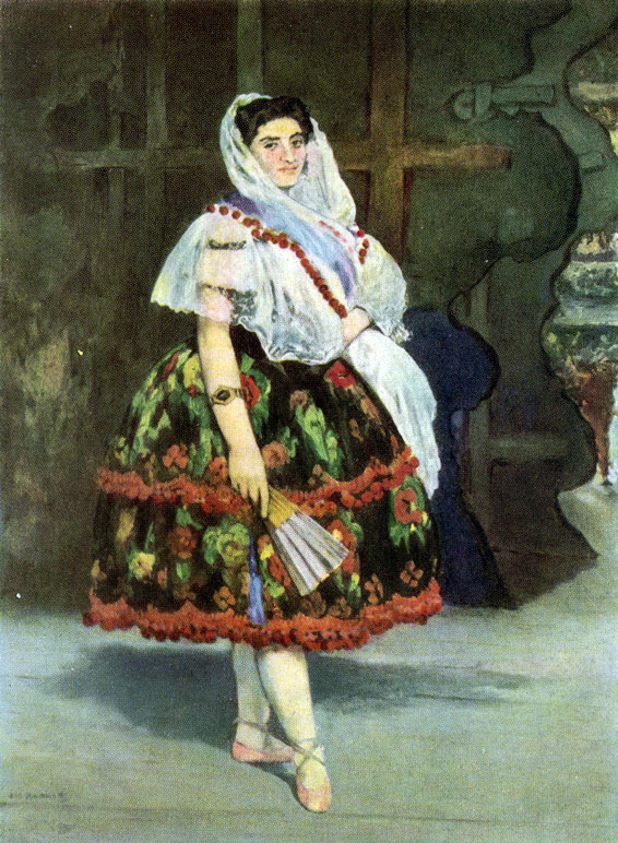 Э.  Мане.  Лола  де  Валенс.  1861  г.