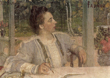 И. Е. Репин. Портрет Н. Б. Нордман. 1905 г. Холст, масло