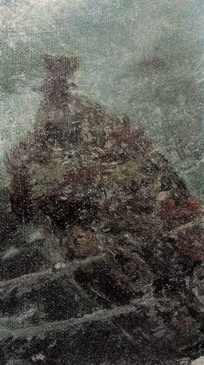 И. Е. Репин. 'Черноморская вольница'. Эскиз картины 1906-1908 гг. Холст, масло