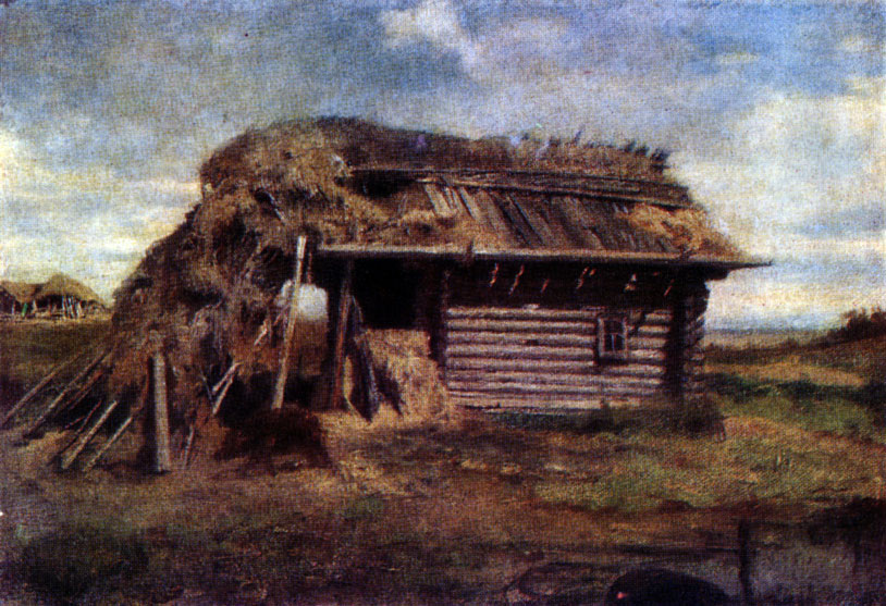 Ф. А. Васильев (1850 - 1873). Изба