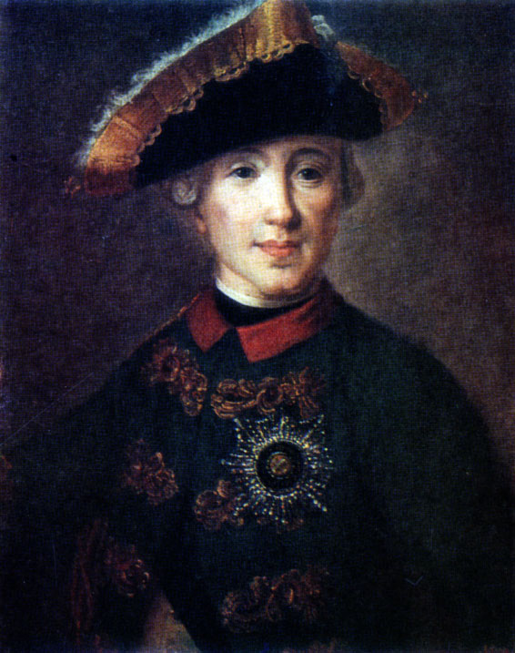 Ф. С. Рокотов (1735 - 1808). Портрет Петра III