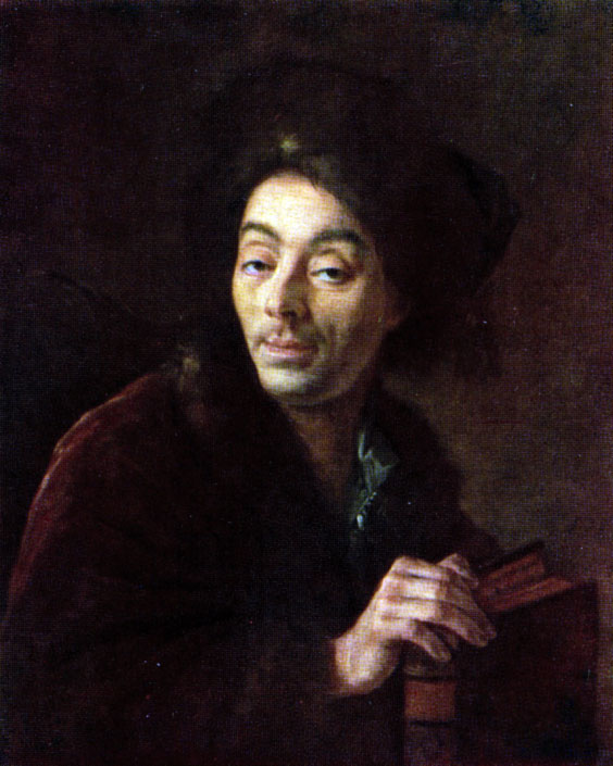 'Портрет актера Я. Д. Шумского. 1760 г.'