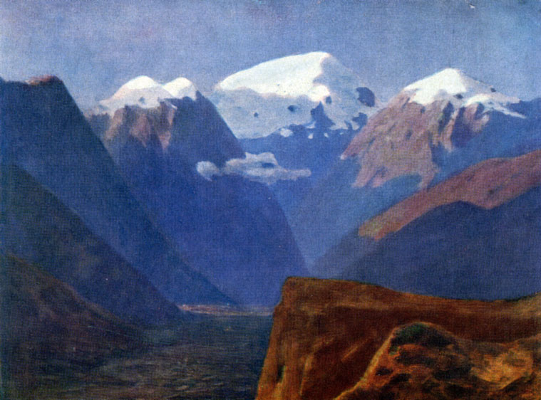 'Снежные вершины. Кавказ. 1890-1895 гг.'