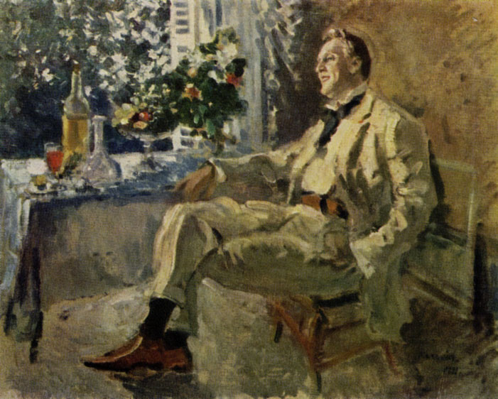 'Портрет артиста Ф. И. Шаляпина.  1911 г.'