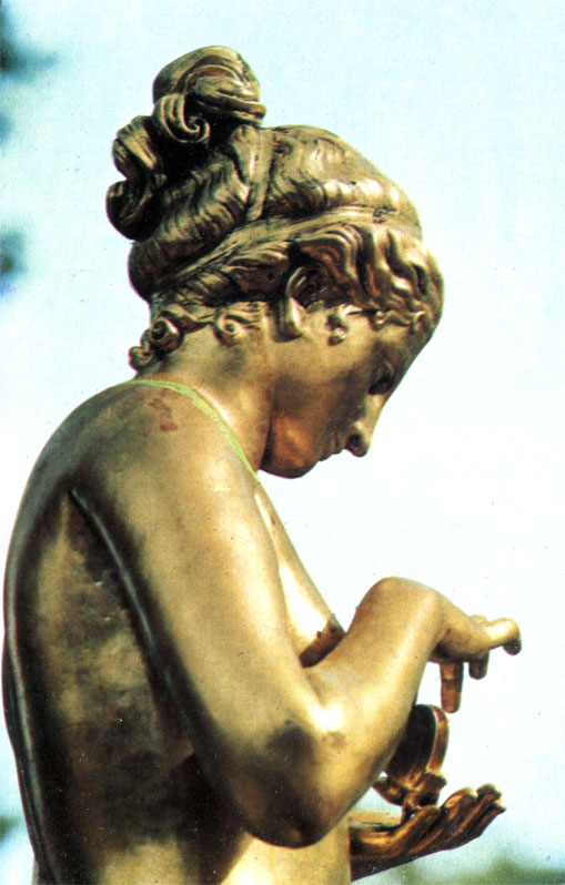 Петродворец. Статуя 'Психея'